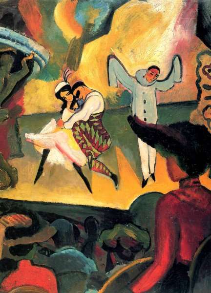Russian Ballet by August Macke