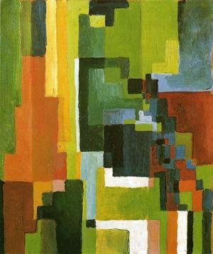 August Macke - Coloured Forms II